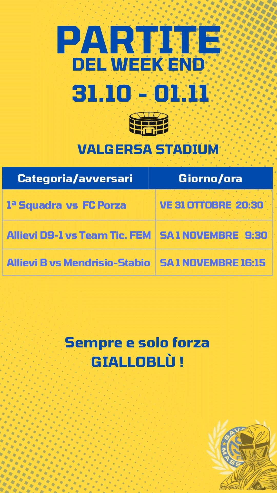 NEXT MATCH VALGERSA STADIUM immagine